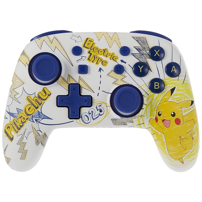 PowerA NSW Nano Enhanced Wireless Controller - Pokémon: Pikachu School Days