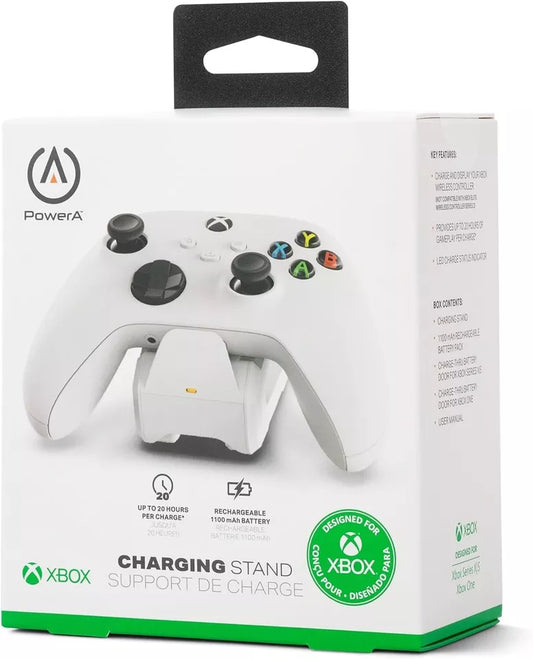 PowerA Solo Charging Stand for Xbox Series X|S - White, works with Xbox One